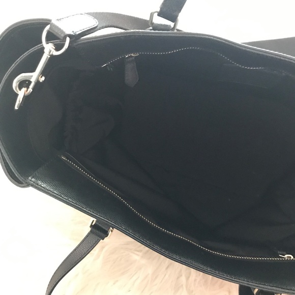 COACH CROSSGRAIN LEATHER BABY DIAPER BAG - Picture 5 of 7